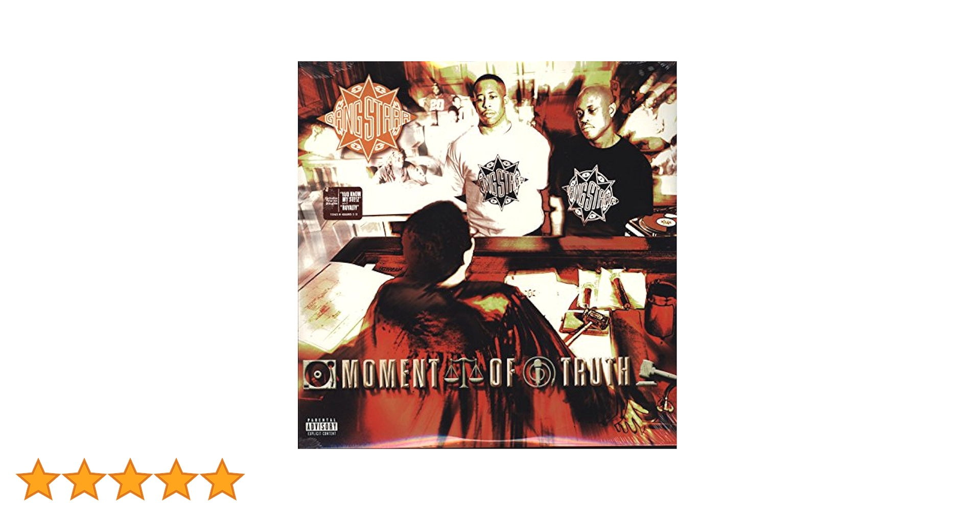 GANG STARR MOMENT OF TRUTH 3枚組LPレコード Gang Starr: Moment Of Truth Vinyl 3LP — TurntableLab.com